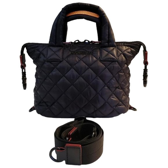 MZ Wallace Handbags - MZ WALLACE Sutton Micro Quilted Tote with Crossbody Shoulder Strap